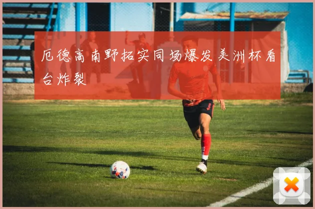 厄德高南野拓实同场爆发美洲杯看台炸裂